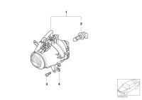 63176911007-FOGLAMP-LH/W169/W204/CL203