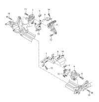 4G0199307H-BRACKET ASSY-AIR INTAKE