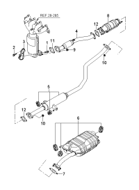 286100S150-PIPE-EXHAUST FR