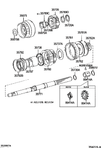 9052187001-RING, HOLE SNAP (FOR 1 WAY CLUTCH NO.2)