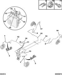 9807760480-Hose assy-fr brake