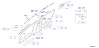 769113TS0A-GARNISH ASSY-FRONT PILLAR,RH
