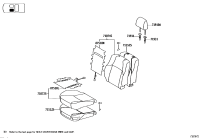 710720G100C3-COVER, FRONT SEAT CUSHION, LH(FOR SEPARATE TYPE)