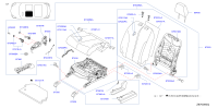 87368ED50B-Rod assy-fr cush, lh