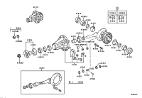 9036635073-BEARING, TAPERED ROLLER (FOR REAR DRIVE PINION REAR)