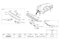 863000Q100-EMBLEM-TAIL GATE LOGO