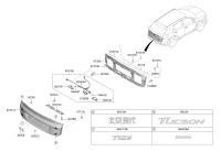 92501F8500-LAMP ASSY, LICENSE PLATE