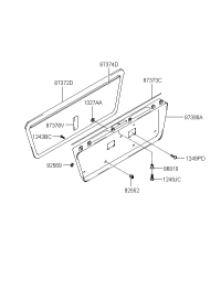 873723D000-GARNISH-BACK PNL