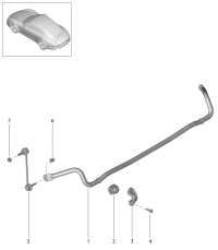 99133379407-STABILISER MOUNTING-PANAMERA