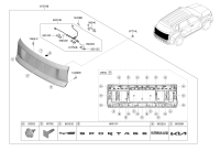 81820R9000-HANDLE ASSY-TAIL GATE O/S