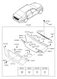 873713N040-MOULDING-BACK PANEL