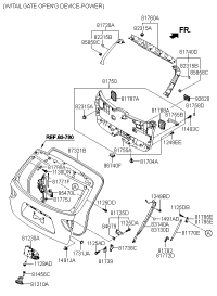 817303J010OR-TRIM ASSY-TAIL GATE FRAME SIDE