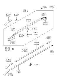 8727126000-RACKASSYROOFLH