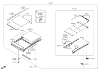 816002P510J7-PANORAMA ROOF ASSY