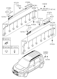 812602K000-HDL-RR DR O/S,RH