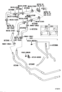 872456A180-HOSE, HEATER WATER, INLET B