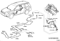 872070E010-Pipe & hose sub-assy A water