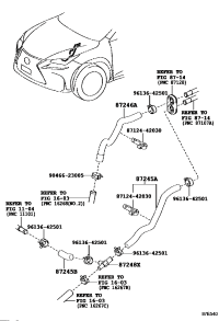 8724812310-CONNECTOR, HEATER WATER HOSE