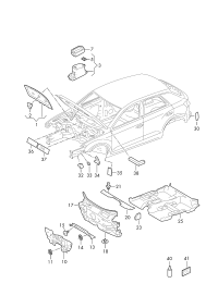 L2GA863831-Damper assy-hood