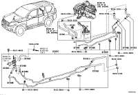 8724560F00-HOSE, HEATER WATER, INLET D