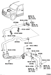 8724560B80-HOSE, HEATER WATER, INLET