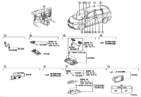 8126028021A0-BOX ASSY, ROOF CONSO