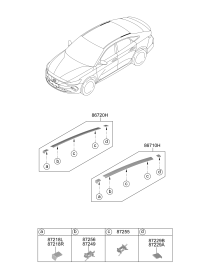 87240J1010-MLDG ASSY ROOF RH