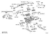 5584506170-Duct sub-assy, heater to register, no.3