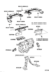 5595002370-NOZZLE ASSY, DEFROSTER