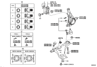 4321148010-KNUCKLE, STEERING, RH