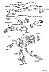 5584360100-DUCT, HEATER TO REGISTER, NO.1