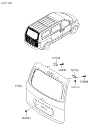 737004H311-PANEL ASSY-TAIL GATE