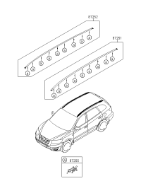 872182B010-GASKET-SPACER,OIL CHARGING PIPE