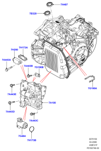 LR002910-INPUT SHAFT SEAL