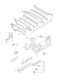 L5C0802068-Engine mounting base
