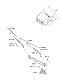 98120L4000-Linkage assy-w/wpr