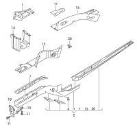 5N0803105-Cut-side rail