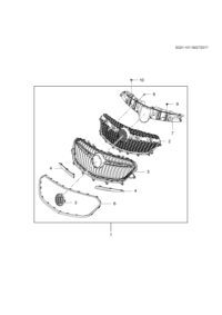 42541221-Grille (incl 2-9), front