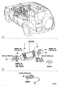 861200R060-Receiver assy, navigation