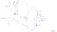 868421HM0A-BELT ASSY-BUCKLE,FRONT SEAT
