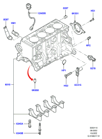 E855631S-FASTNER-EXPANDING REAR PANEL