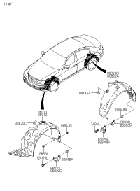 868313M500-Fender, l fr mud