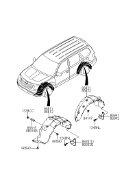 868112J000-GUARD ASSY-FR WHEEL LH