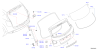 K0100JE2MA-DOOR ASSY-BACK