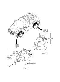 868112Z300-Guard assy-front wheel, lh