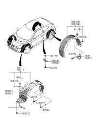 868112V800-Guard assy-front wheel, lh