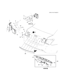 9011803-Lamp (incl 3-5), taillight