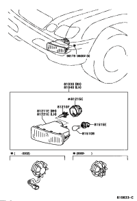 8103060030-LAMP ASSY, FRONT FOG AND TURN SIGNAL, RH