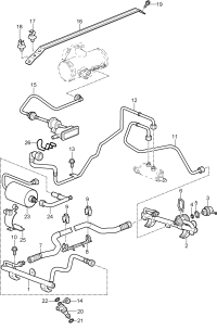 99711002973-PORSCHE CAYENNE VENT LINE