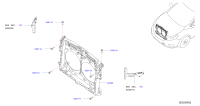 625005BC0A-SUPPORT ASSY-RA